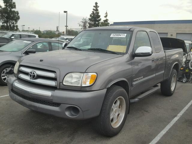 5TBRN34134S441355 - 2004 TOYOTA TUNDRA ACC GRAY photo 2