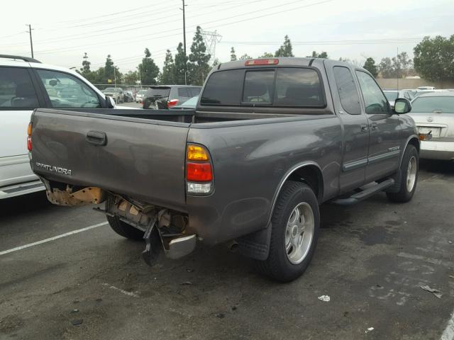 5TBRN34134S441355 - 2004 TOYOTA TUNDRA ACC GRAY photo 4