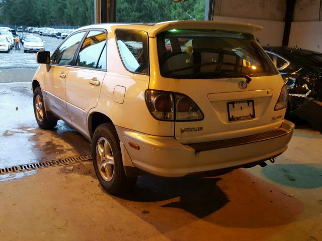 JTJHF10U030306420 - 2003 LEXUS RX 300 WHITE photo 3