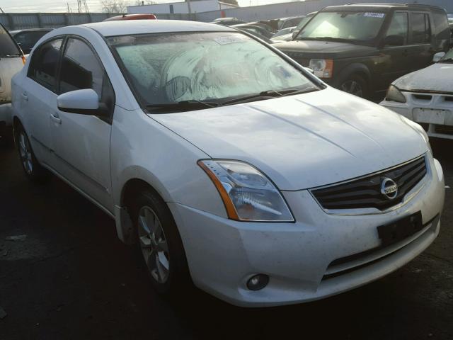 3N1AB6APXAL642858 - 2010 NISSAN SENTRA 2.0 WHITE photo 1