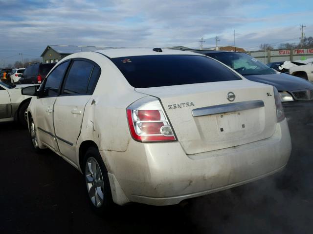 3N1AB6APXAL642858 - 2010 NISSAN SENTRA 2.0 WHITE photo 3