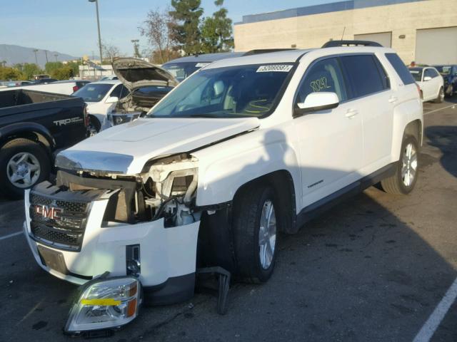 2GKALSEK2C6214571 - 2012 GMC TERRAIN SL WHITE photo 2