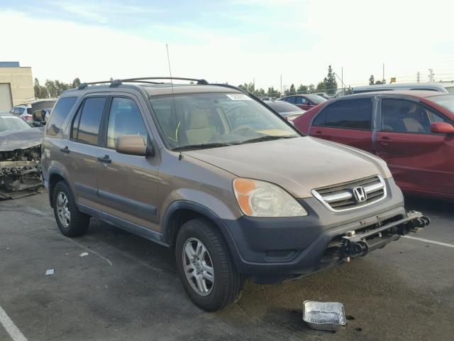 JHLRD78842C058616 - 2002 HONDA CR-V EX BROWN photo 1