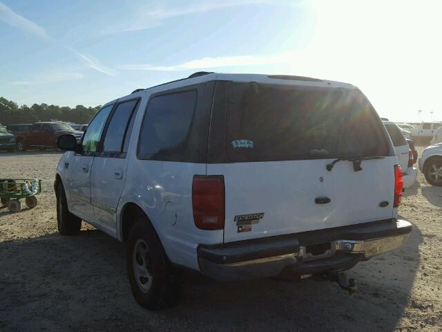 1FMRU15W32LA89347 - 2002 FORD EXPEDITION WHITE photo 3