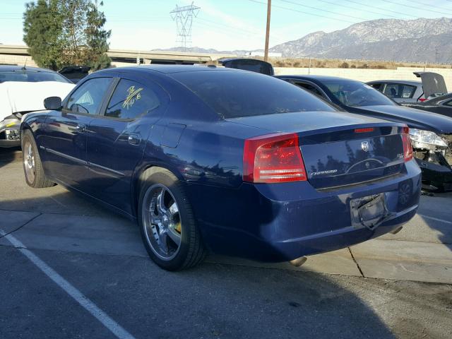 2B3KA53H06H355261 - 2006 DODGE CHARGER R/ BLUE photo 3