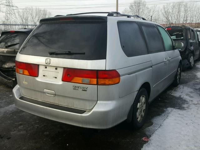 5FNRL18053B062234 - 2003 HONDA ODYSSEY EX SILVER photo 4