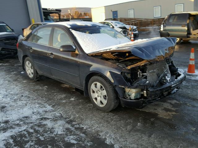 5NPET46C57H234704 - 2007 HYUNDAI SONATA GLS BLUE photo 1