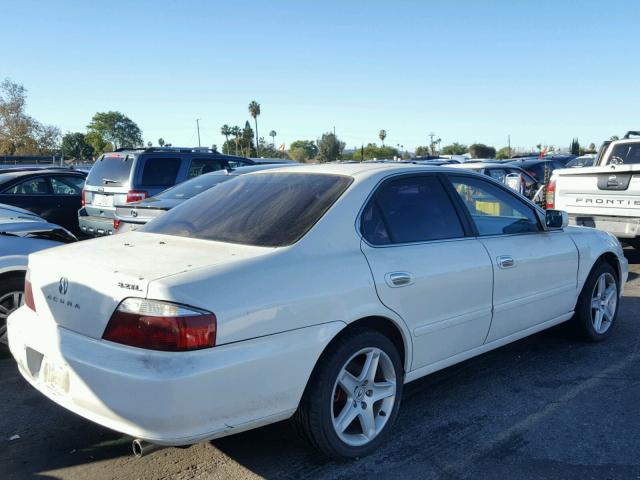 19UUA56683A086617 - 2003 ACURA 3.2TL WHITE photo 4