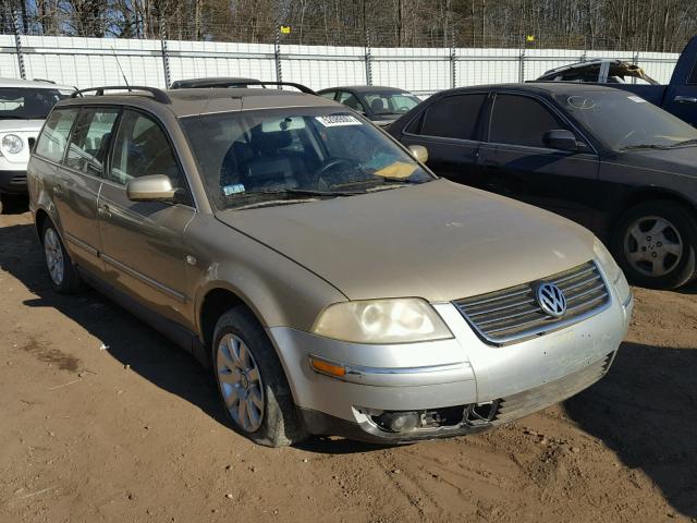 WVWVD63B62E169262 - 2002 VOLKSWAGEN PASSAT GLS GOLD photo 1