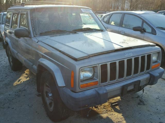 1J4FF48S01L583248 - 2001 JEEP CHEROKEE S GRAY photo 1