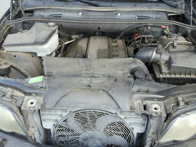 5UXFA53573LP27844 - 2003 BMW X5 3.0I BLACK photo 7