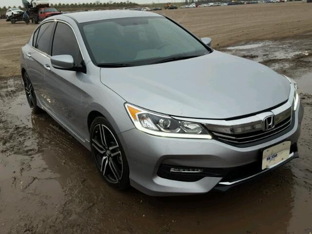 1HGCR2F16HA185421 - 2017 HONDA ACCORD SPO SILVER photo 1