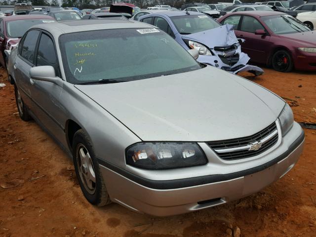 2G1WF52E359393612 - 2005 CHEVROLET IMPALA GRAY photo 1