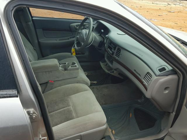 2G1WF52E359393612 - 2005 CHEVROLET IMPALA 灰色 照片 5