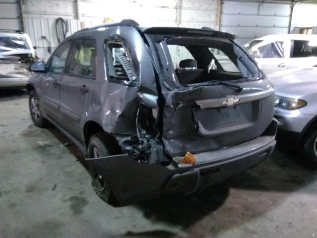 2CNDL13F266125060 - 2006 CHEVROLET EQUINOX LS GRAY photo 3