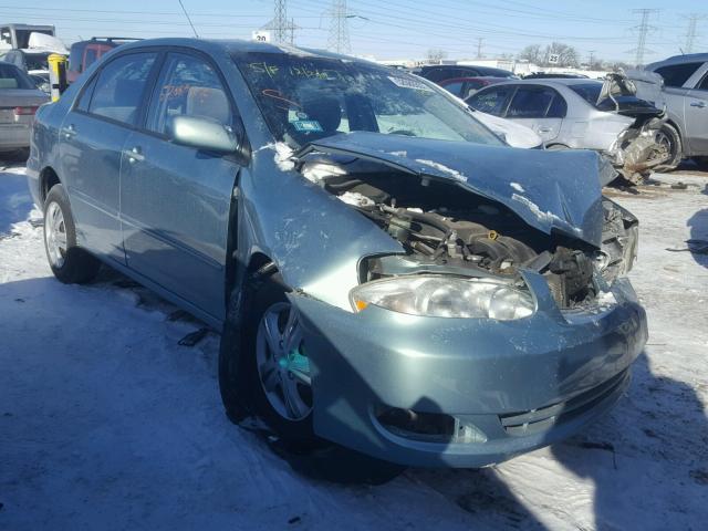 1NXBR32E45Z371487 - 2005 TOYOTA COROLLA CE GREEN photo 1