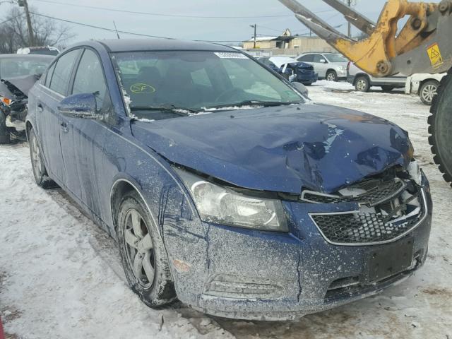 1G1PF5SC1C7221533 - 2012 CHEVROLET CRUZE LT BLUE photo 1