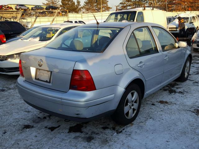 3VWSK69M33M012525 - 2003 VOLKSWAGEN JETTA GLS SILVER photo 4