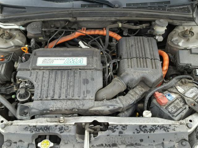 JHMES96685S007451 - 2005 HONDA CIVIC HYBR GRAY photo 7