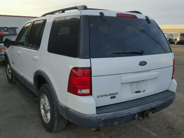 1FMDU63E42ZB93943 - 2002 FORD EXPLORER X WHITE photo 3