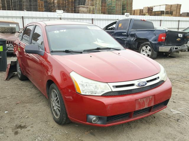 1FAHP3FN5BW150856 - 2011 FORD FOCUS SE RED photo 1