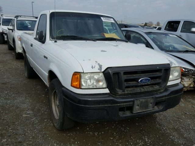 1FTYR10D44PA54691 - 2004 FORD RANGER WHITE photo 1