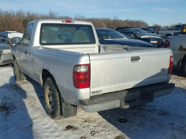 1FTYR10D52PB61245 - 2002 FORD RANGER SILVER photo 3