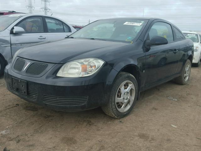 1G2AL15FX77395793 - 2007 PONTIAC G5 BLACK photo 2