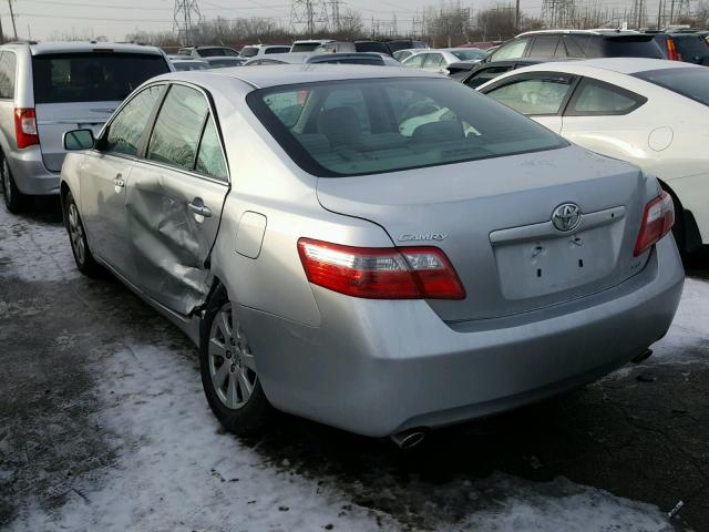 4T1BK46K37U534059 - 2007 TOYOTA CAMRY NEW SILVER photo 3