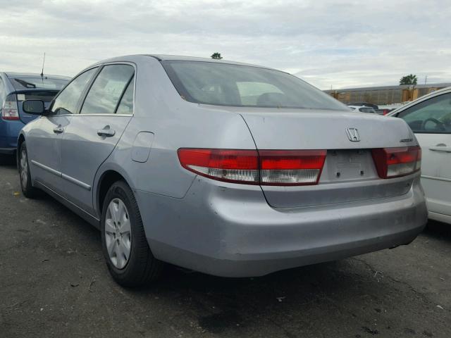 JHMCM56303C077730 - 2003 HONDA ACCORD LX SILVER photo 3