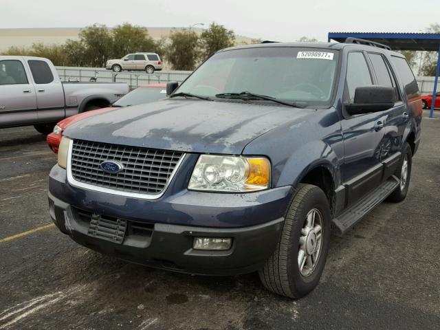 1FMPU15535LA15154 - 2005 FORD EXPEDITION BLUE photo 2