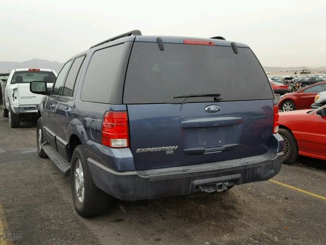 1FMPU15535LA15154 - 2005 FORD EXPEDITION BLUE photo 3