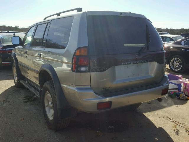 JA4LS21H31P058677 - 2001 MITSUBISHI MONTERO SP SILVER photo 3