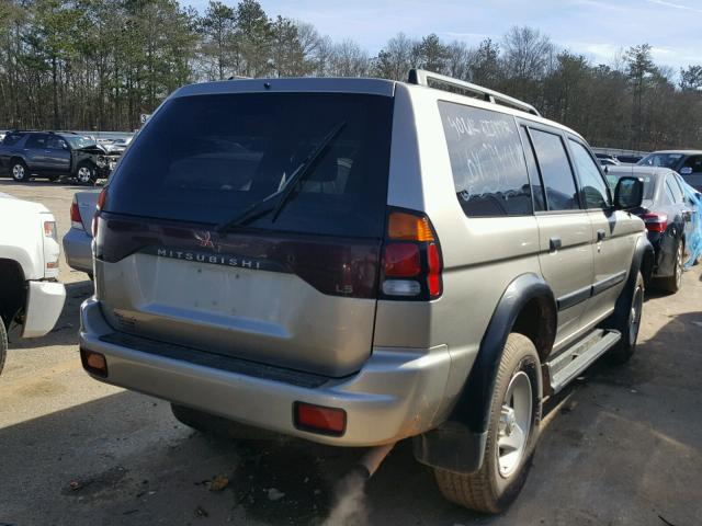 JA4LS21H31P058677 - 2001 MITSUBISHI MONTERO SP SILVER photo 4