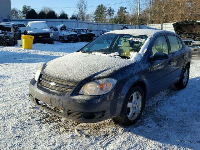 1G1AL58F587189693 - 2008 CHEVROLET COBALT LT GRAY photo 2