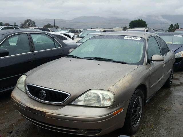 1MEFM50U02G602176 - 2002 MERCURY SABLE GS BROWN photo 2