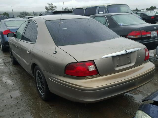 1MEFM50U02G602176 - 2002 MERCURY SABLE GS BROWN photo 3