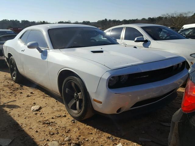 2C3CDYAG4EH270318 - 2014 DODGE CHALLENGER WHITE photo 1