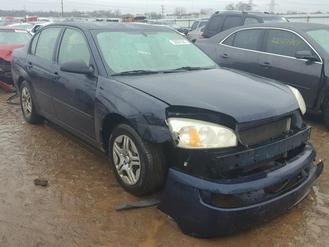 1G1ZS54875F293424 - 2005 CHEVROLET MALIBU BLUE photo 1