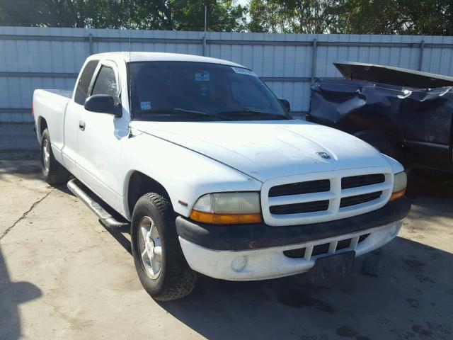 1B7FL22P5WS592046 - 1998 DODGE DAKOTA WHITE photo 1