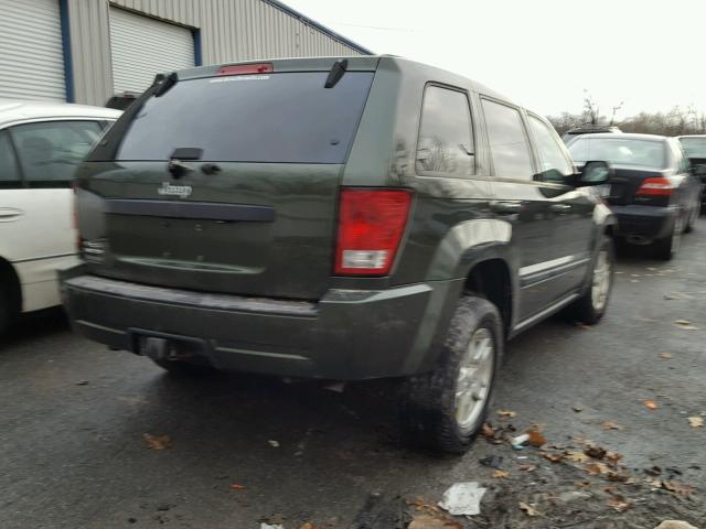 1J8HR48N37C689355 - 2007 JEEP GRAND CHER GREEN photo 4