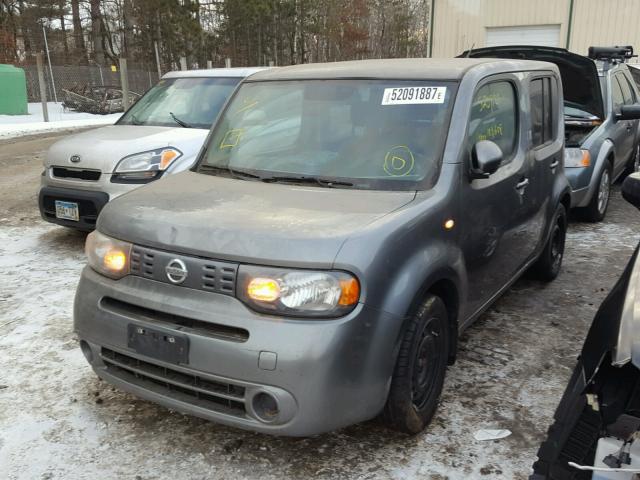 JN8AZ2KR3AT163764 - 2010 NISSAN CUBE BASE GRAY photo 2