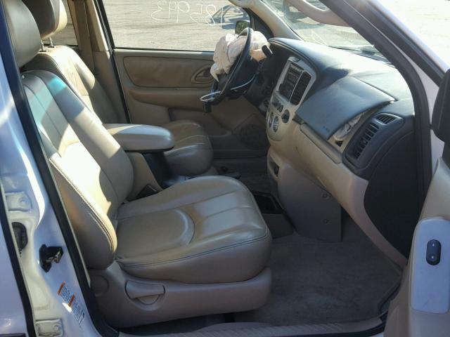 4F2CZ061X4KM18515 - 2004 MAZDA TRIBUTE ES 白色 照片 5