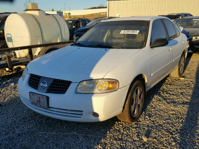 3N1CB51DX5L587293 - 2005 NISSAN SENTRA 1.8 WHITE photo 2