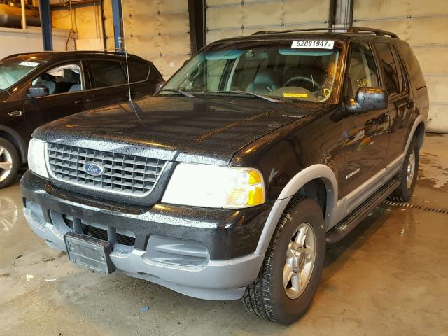 1FMZU73E52ZB00794 - 2002 FORD EXPLORER X BLACK photo 2