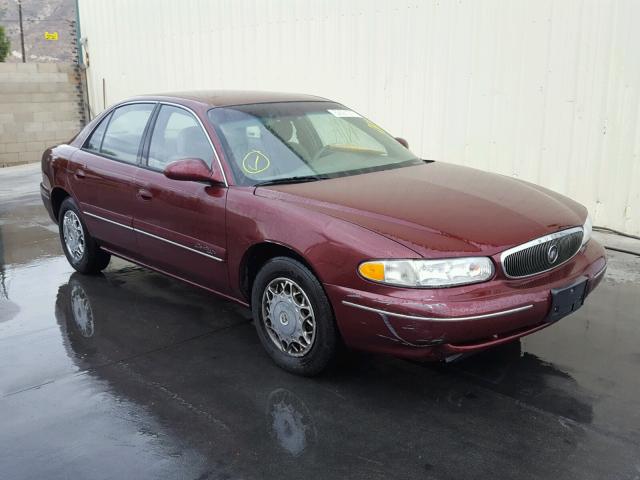 2G4WS52J521214377 - 2002 BUICK CENTURY CU MAROON photo 1