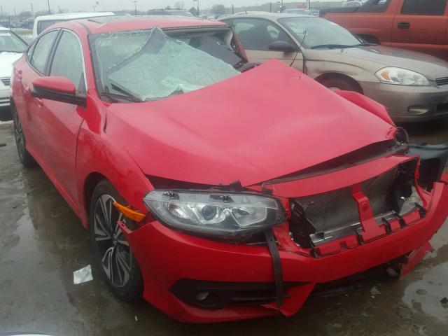 2HGFC1F32GH638881 - 2016 HONDA CIVIC EX წითელი ფოტო 1