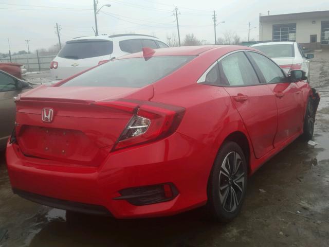 2HGFC1F32GH638881 - 2016 HONDA CIVIC EX RED photo 4