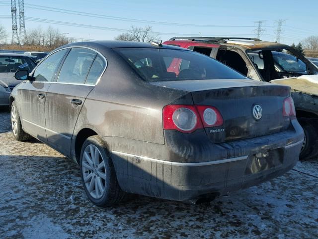 WVWEK93C96P069408 - 2006 VOLKSWAGEN PASSAT 2.0 BLACK photo 3