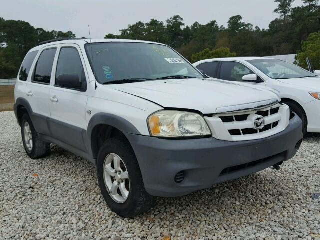 4F2YZ02ZX5KM56524 - 2005 MAZDA TRIBUTE I WHITE photo 1